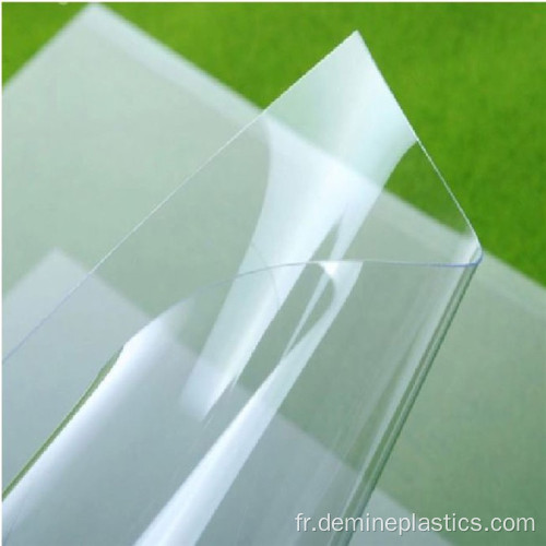 Feuille de polycarbonate anti-buée transparente de 1,5 mm